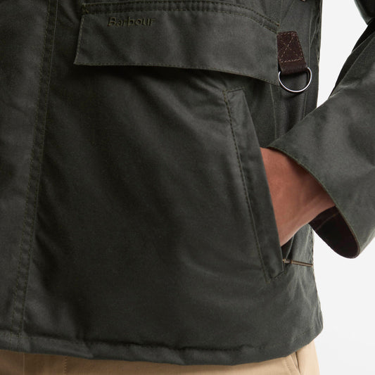 Icons Spey Waxed Jacket - Sage