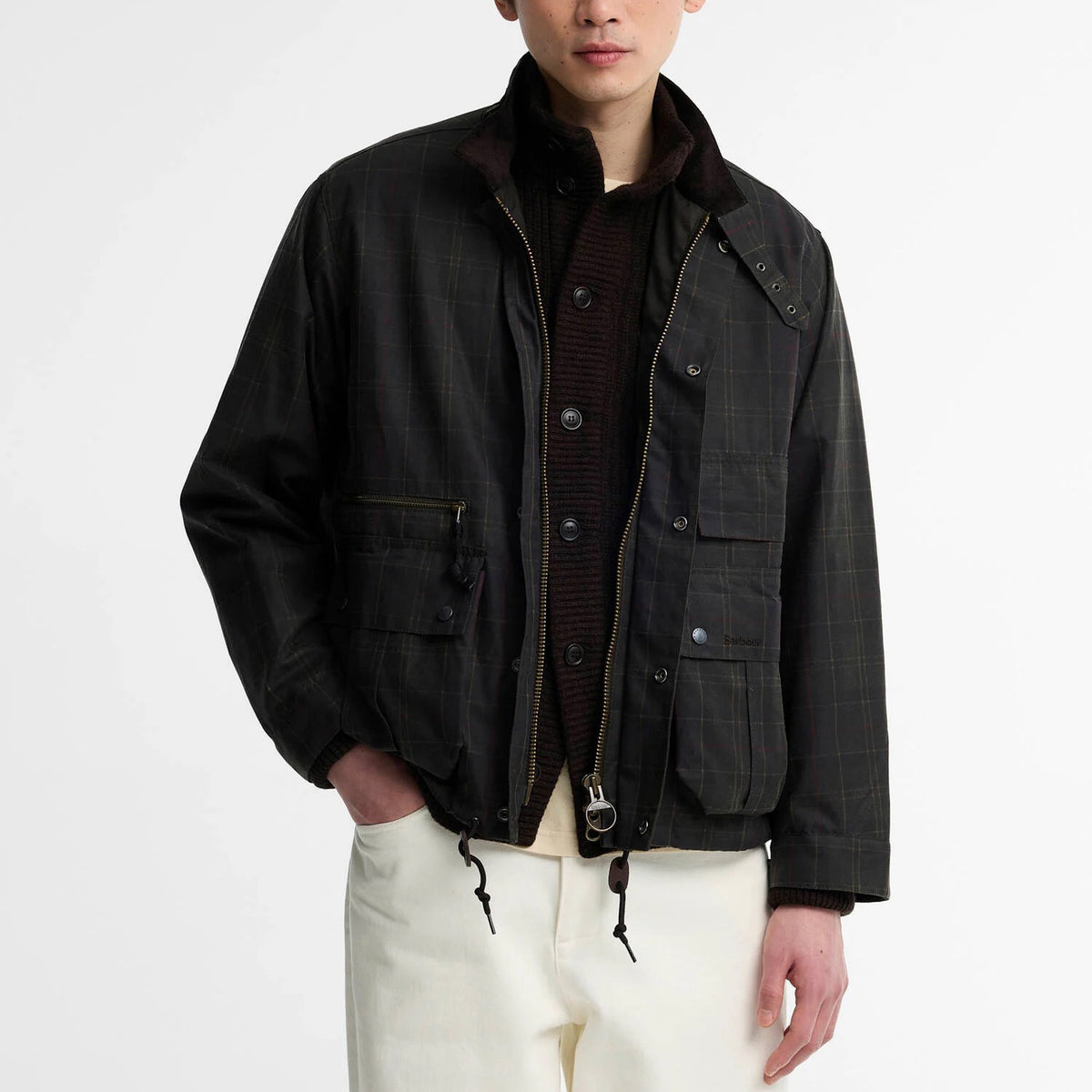 Modified Tartan Ursula Waxed Jacket - Classic Tartan