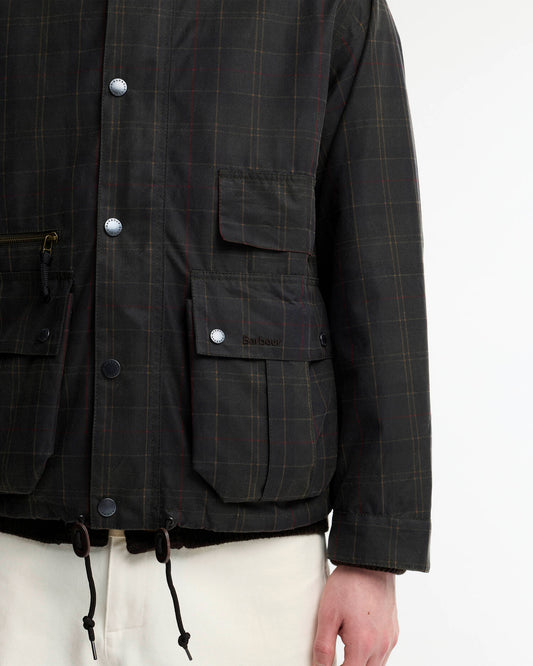 Modified Tartan Ursula Waxed Jacket - Classic Tartan