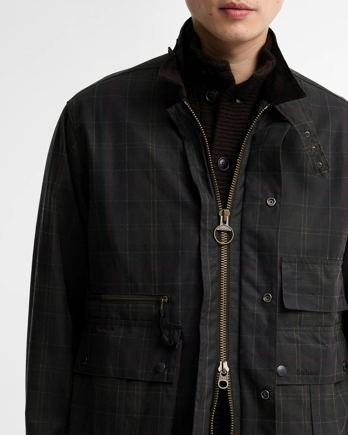 Modified Tartan Ursula Waxed Jacket - Classic Tartan