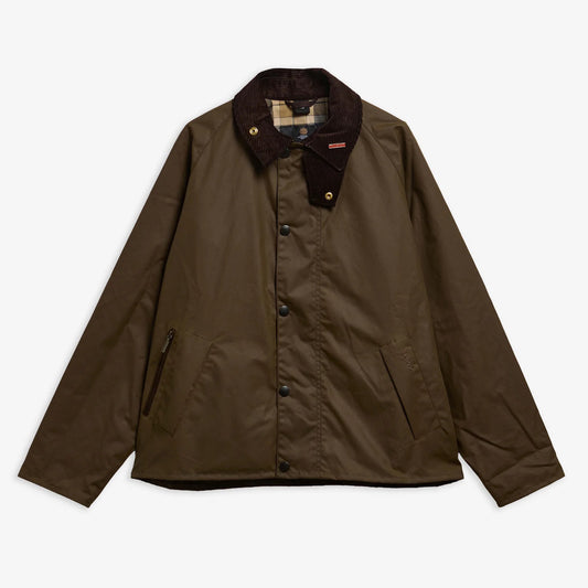 Icons Transport Waxed Jacket - Brown