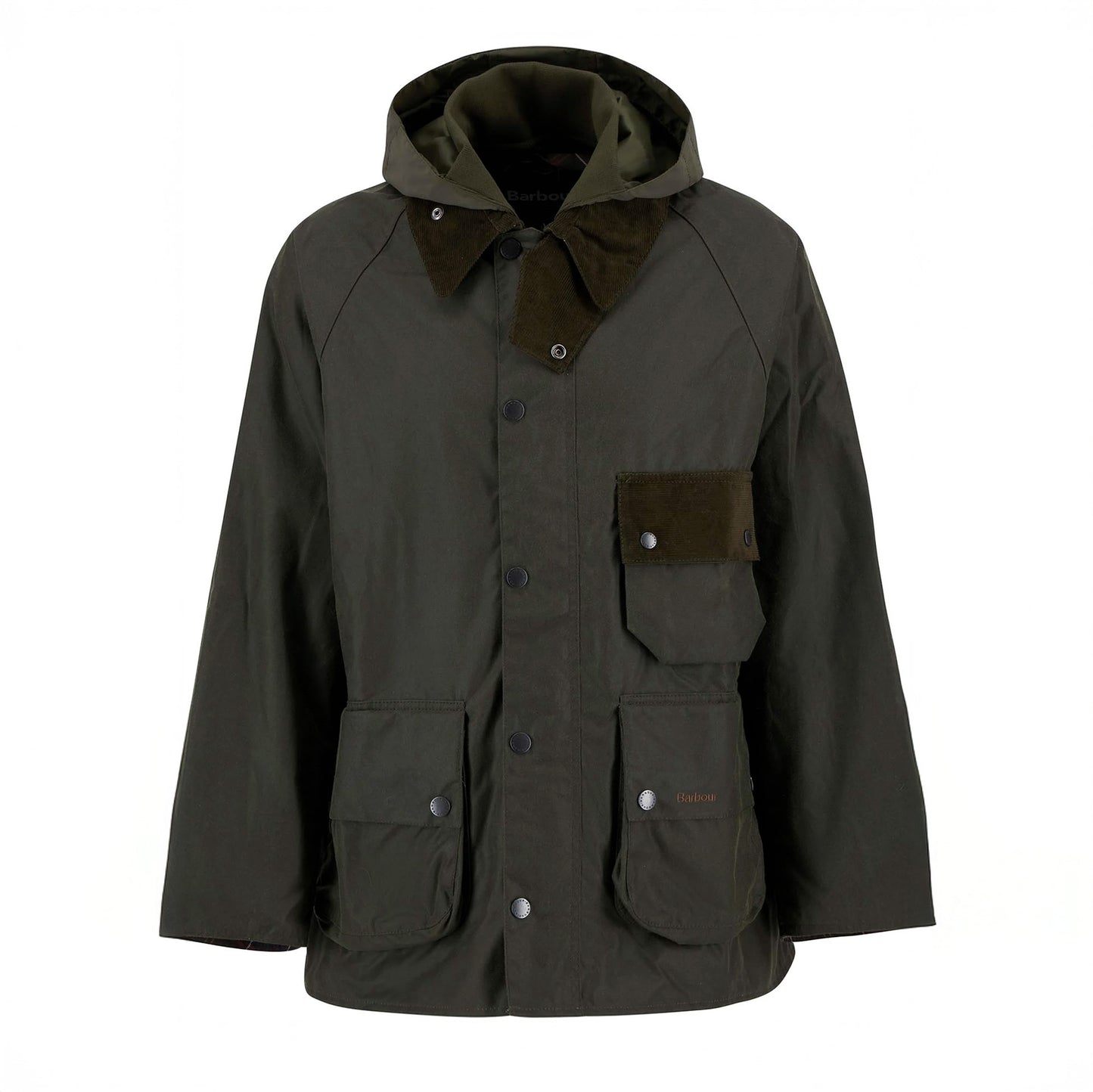 Modified Solway Waxed Jacket - Olive