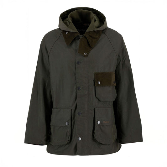 Modified Solway Waxed Jacket - Olive