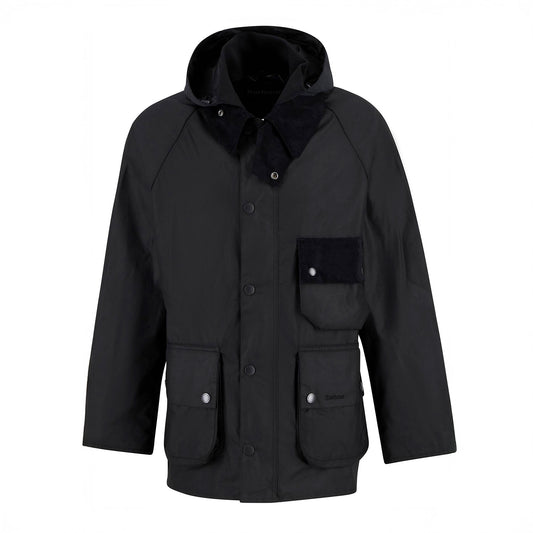 Modified Solway Waxed Jacket - Black