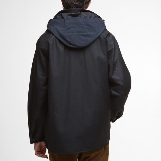 Modified Solway Waxed Jacket - Black