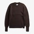 Henning Cotton Wool Rib Sweater - Darkest Purple