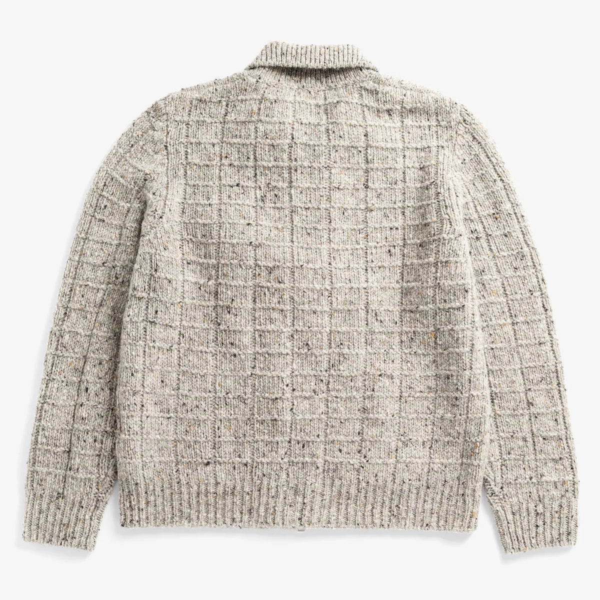 Aldrup Donegal Square Jacket - Light Grey Melange