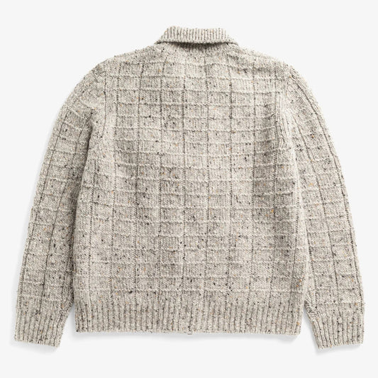Aldrup Donegal Square Jacket - Light Grey Melange