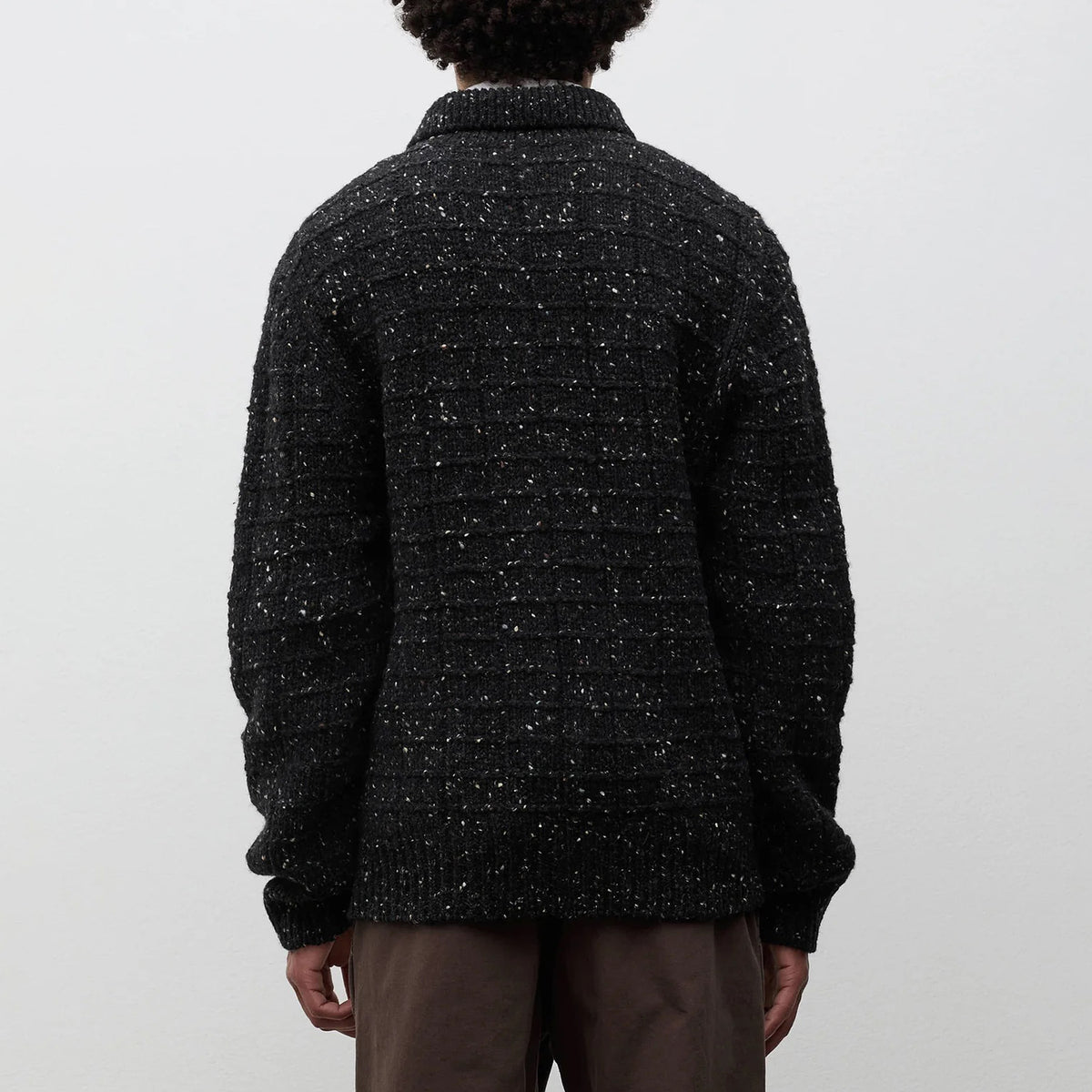 Aldrup Donegal Square Jacket - Charcoal Melange