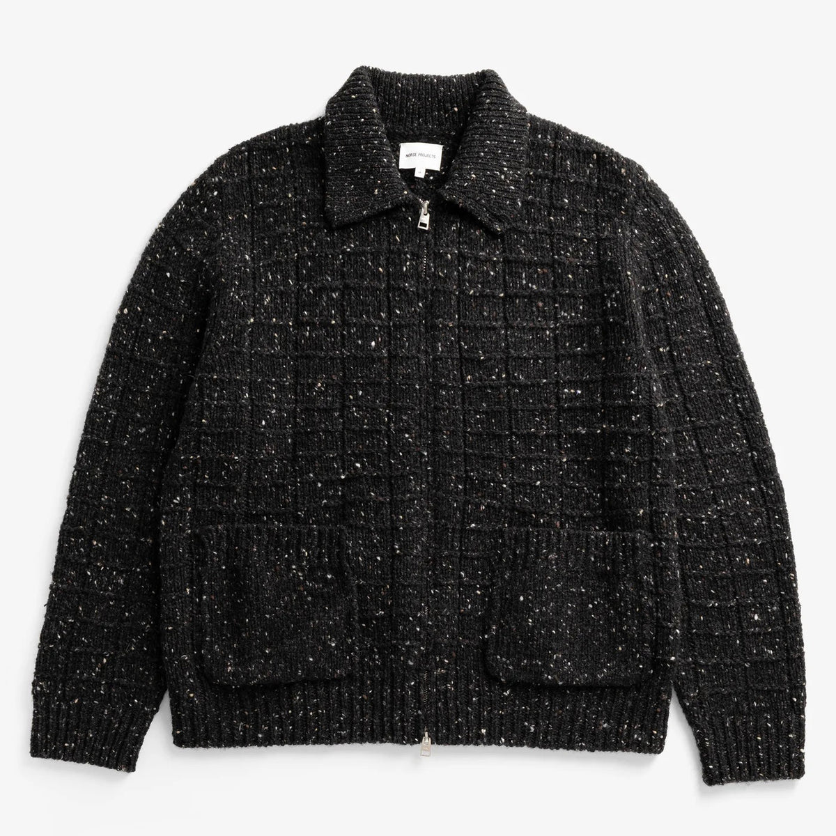 Aldrup Donegal Square Jacket - Charcoal Melange