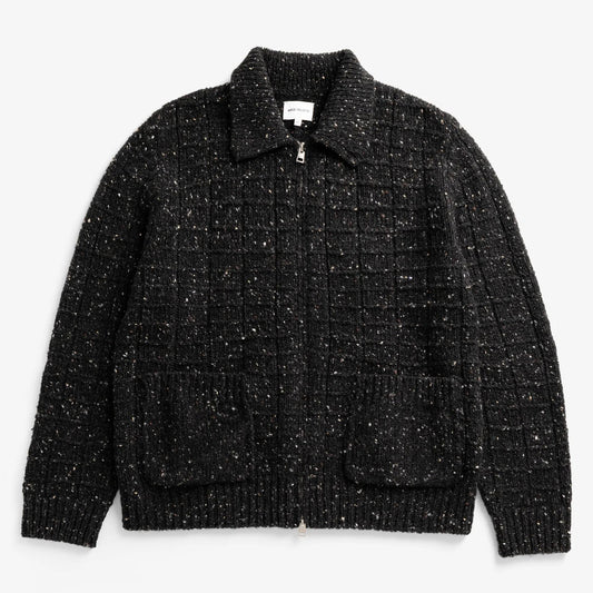 Aldrup Donegal Square Jacket - Charcoal Melange