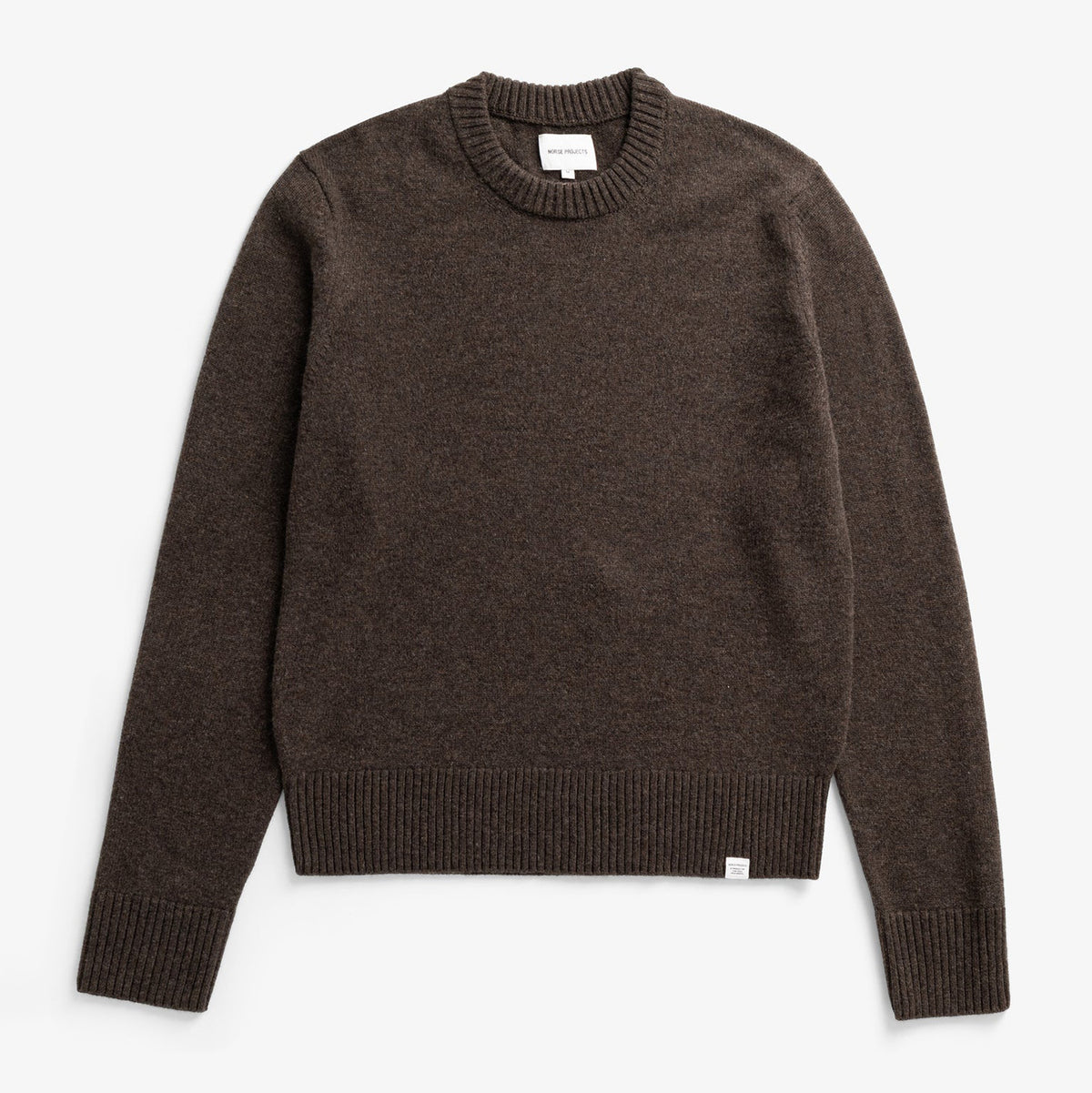 Stensmark Merino Lambswool Sweater - Heathland Brown