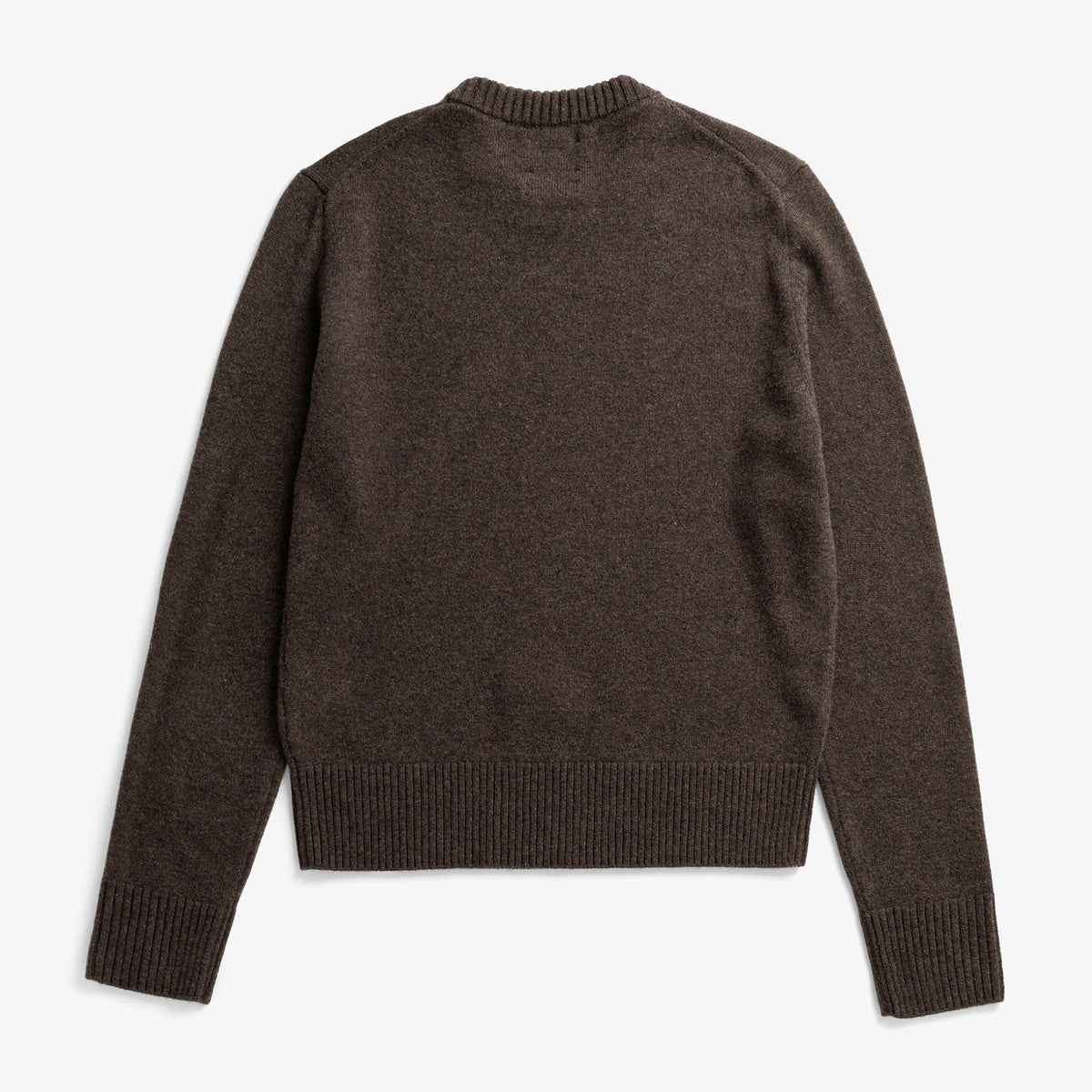 Stensmark Merino Lambswool Sweater - Heathland Brown