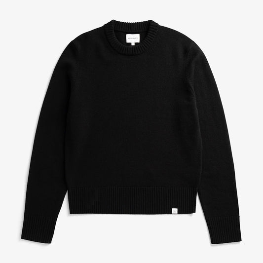 Stensmark Merino Lambswool Sweater - Black
