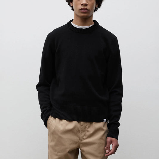 Stensmark Merino Lambswool Sweater - Black