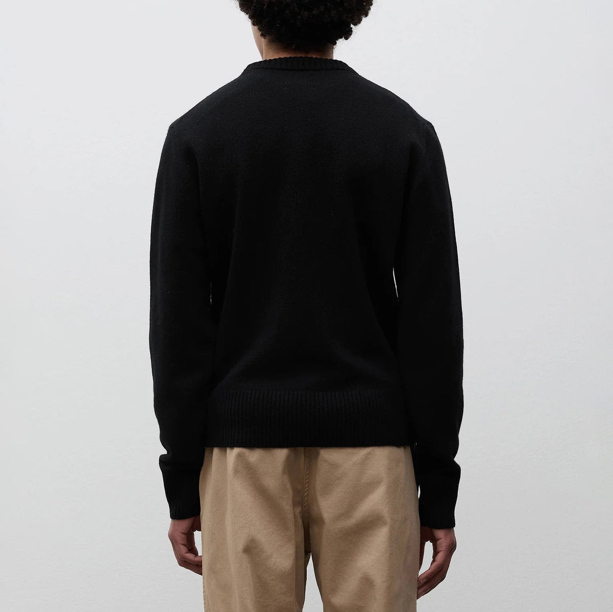 Stensmark Merino Lambswool Sweater - Black