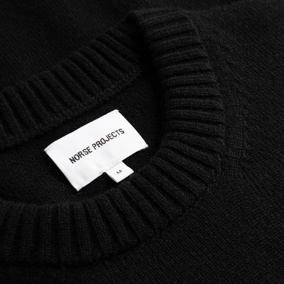 Stensmark Merino Lambswool Sweater - Black