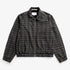 Stensholt Cotton Wool Check Blouson - Charcoal Grey