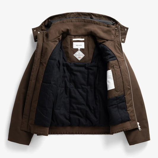 Kastrup Gore-Tex Windstopper Bomber Jacket - Delicioso Brown