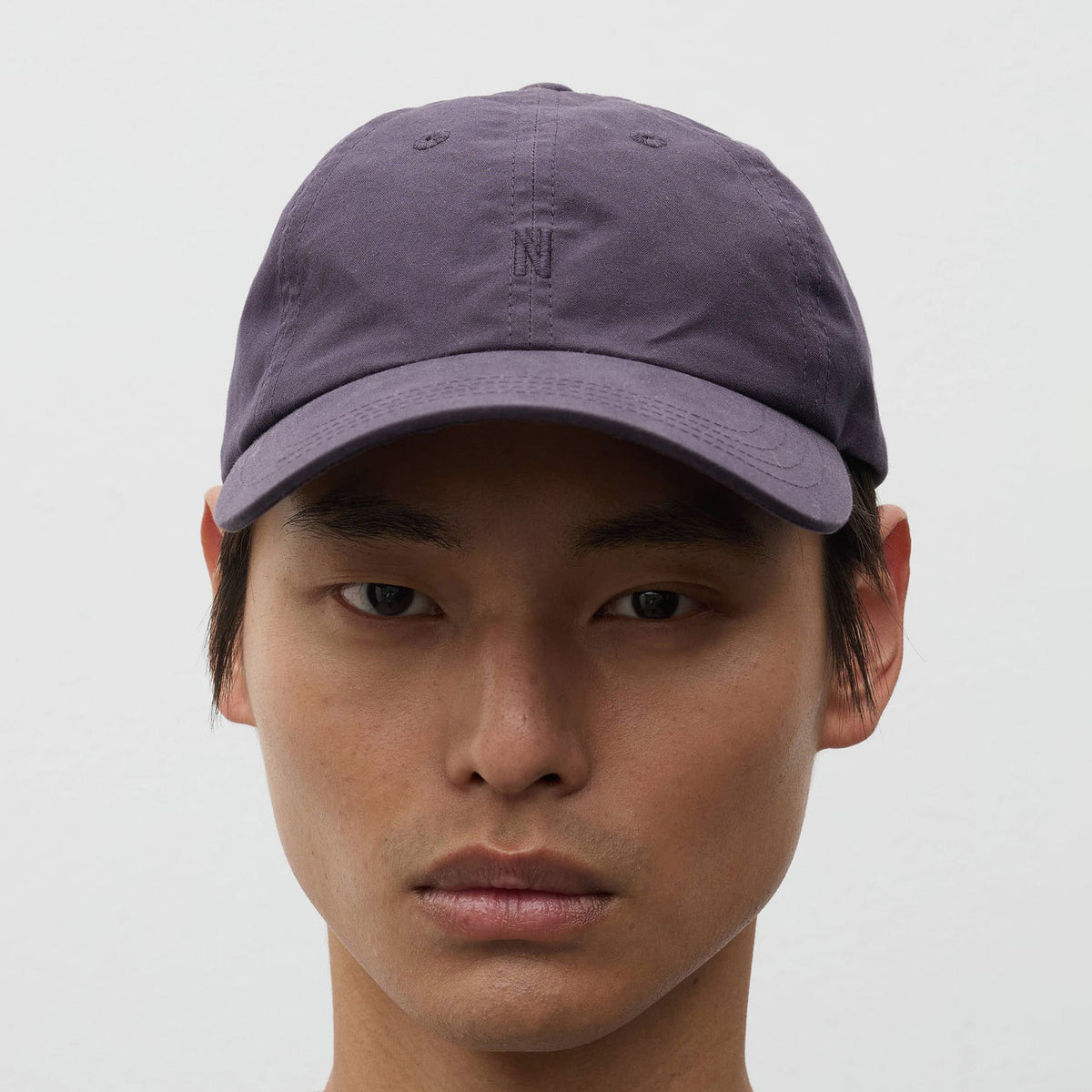 Wax Cotton 6-Panel Cap - Darkest Purple