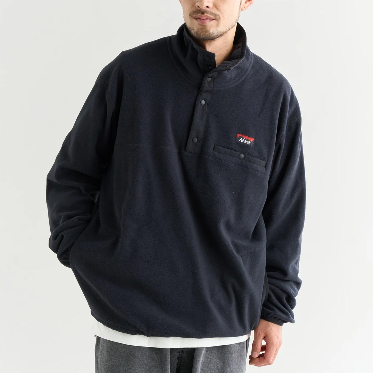 Air Warm Fleece Top - Black
