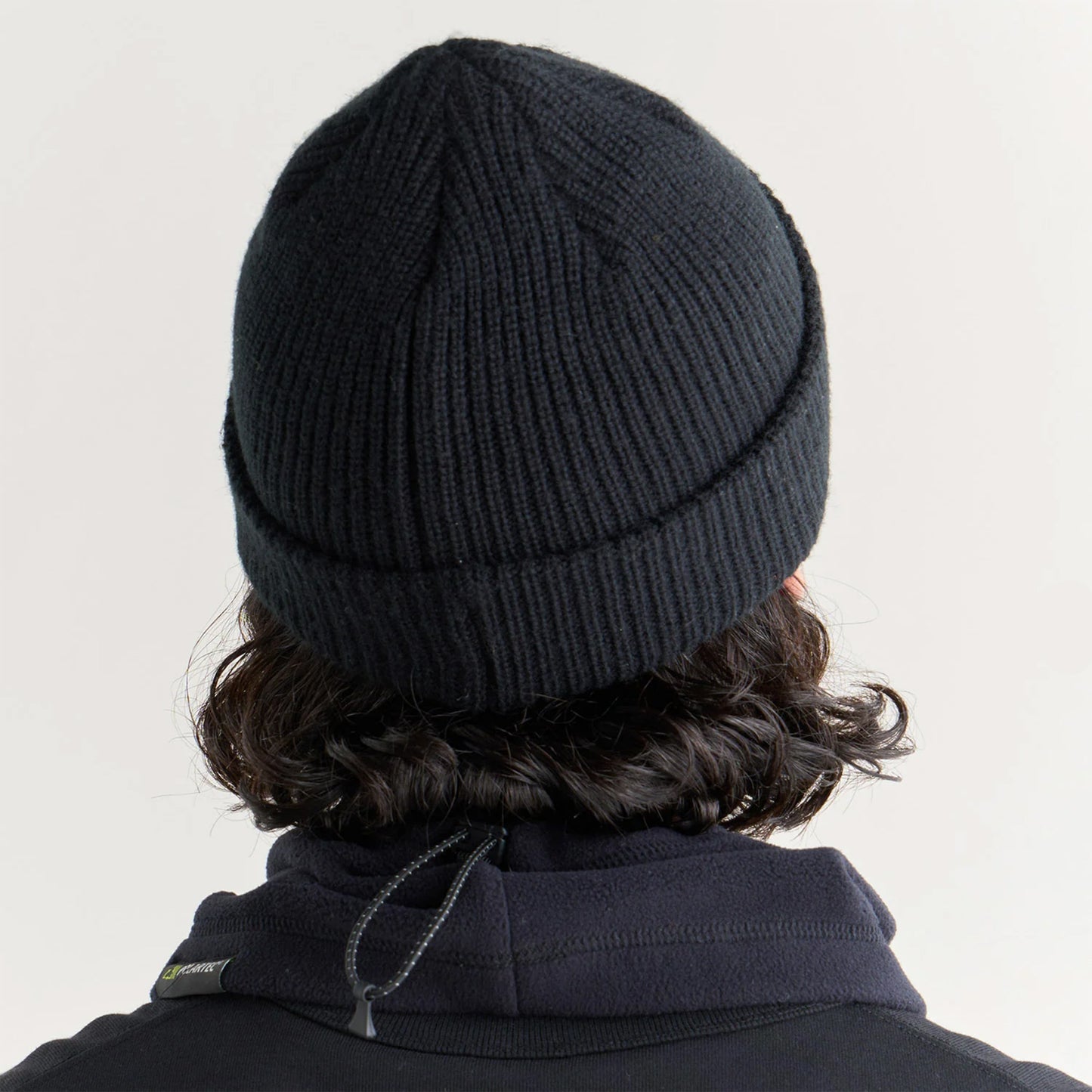 Box Logo Bulky Beanie - Black