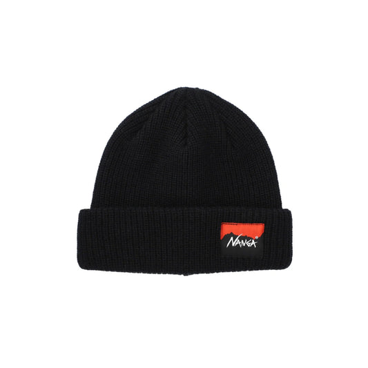 Box Logo Bulky Beanie - Black