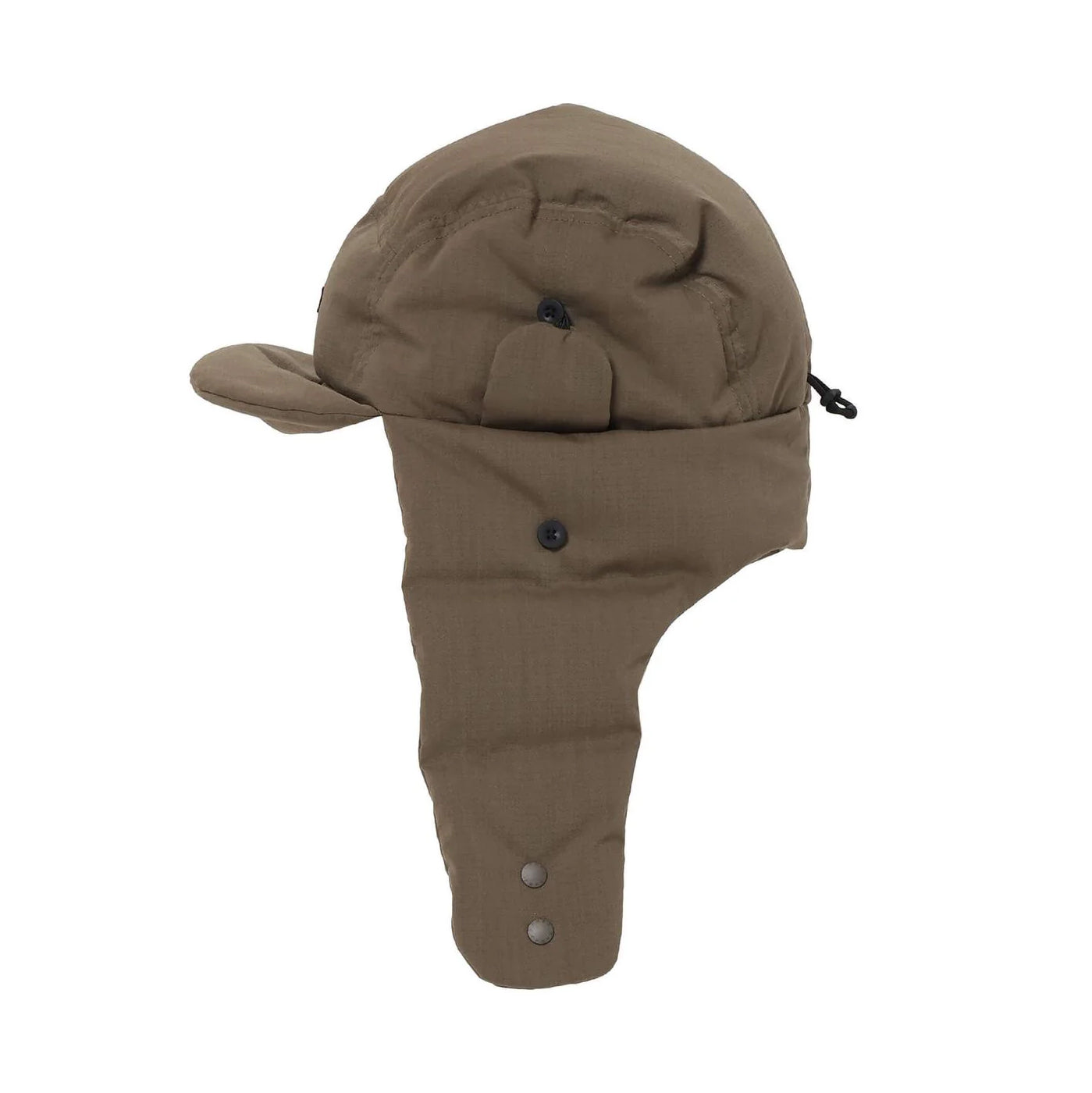 Hinoc Ripstop Down Ear Flap Cap - Army Green