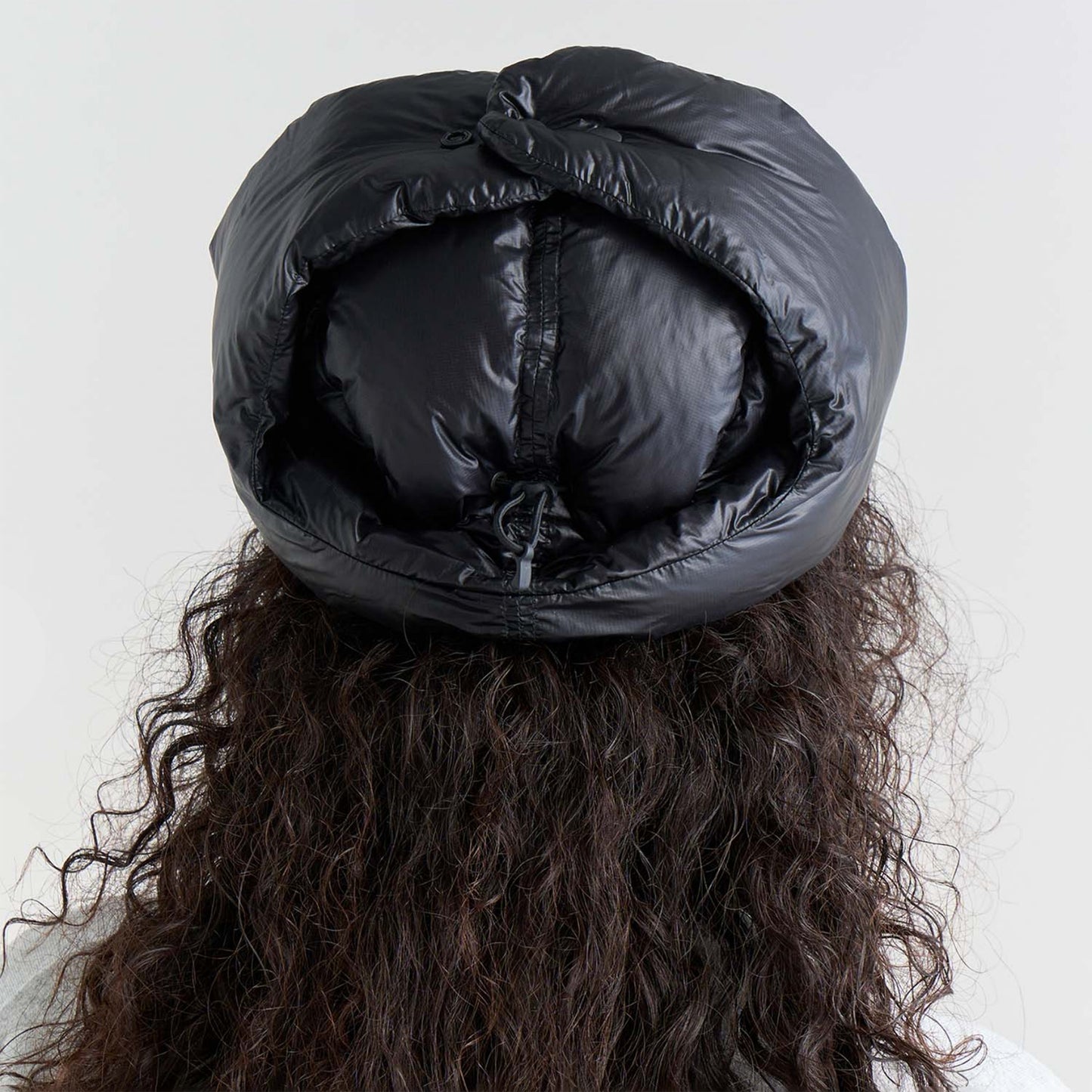 Mountain Lodge Down Ear Flap Cap - Black