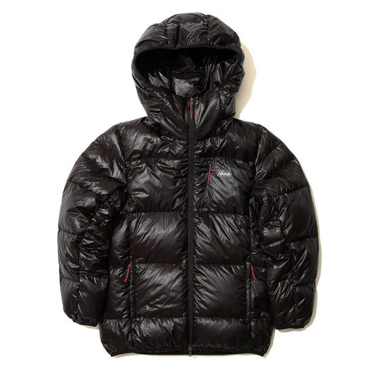 Mountain Lodge Down Hoodie Jacket - Black