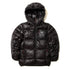 Mountain Lodge Down Hoodie Jacket - Black