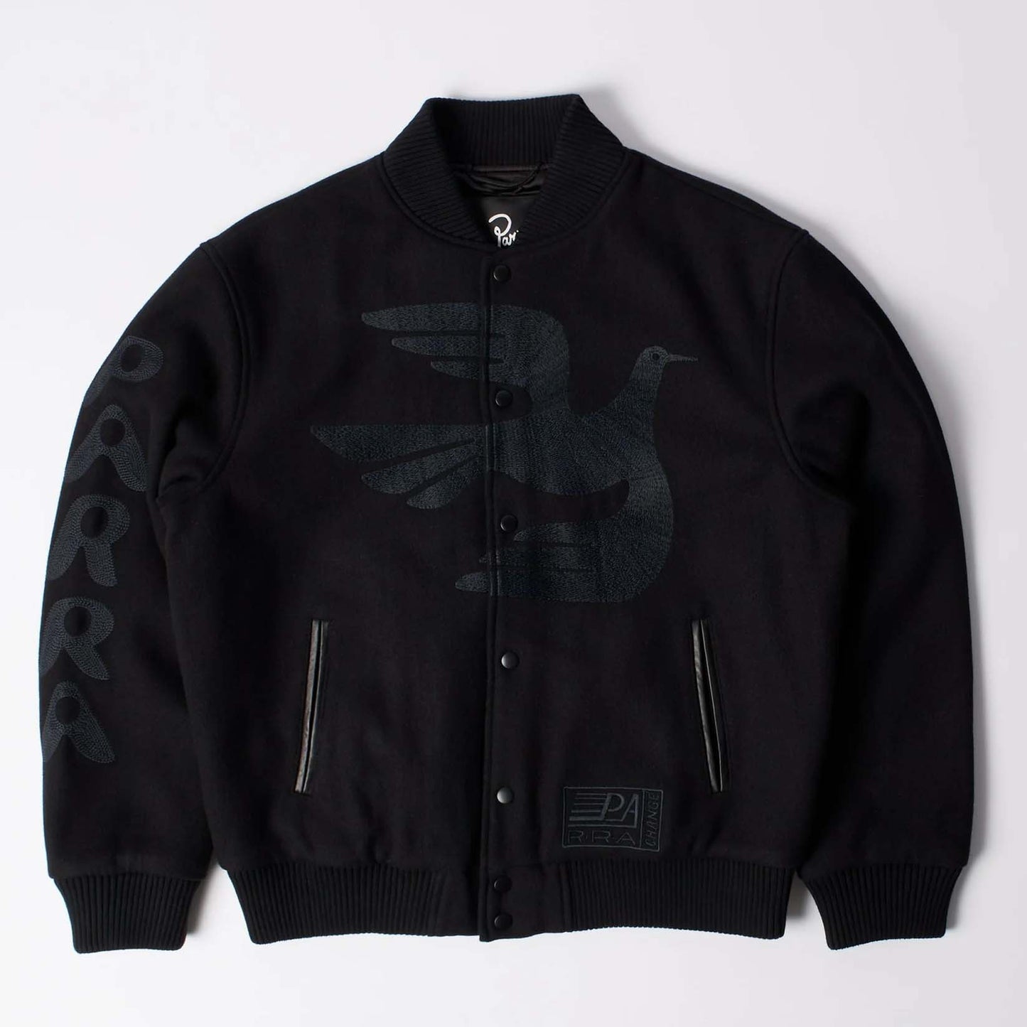 Not Movie Quality Varsity Jacket - Black