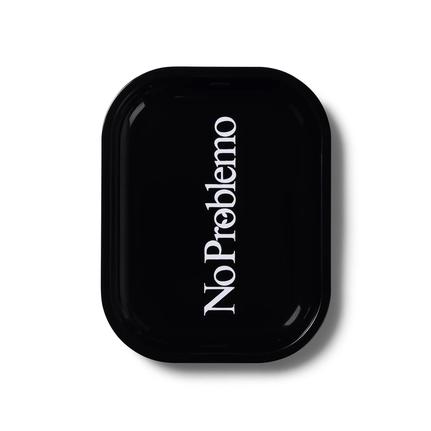 No Problemo Metal Tray - Black