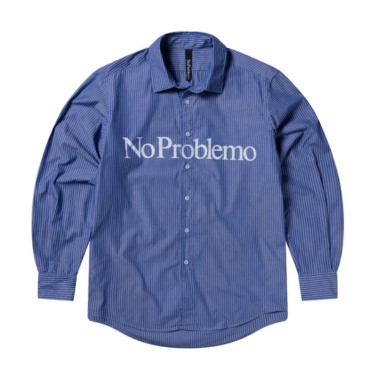 LS Poplin Shirt - Navy