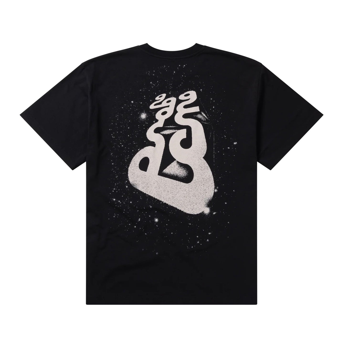 Space Block SS Tee - Black