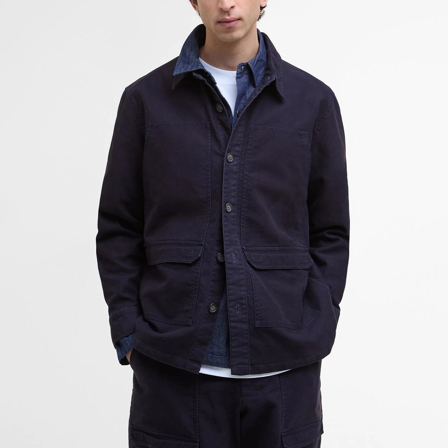 Newbirch Oversized Overshirt - Navy