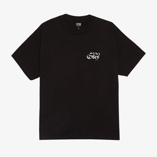Obey Moon & Stars Tee - Black