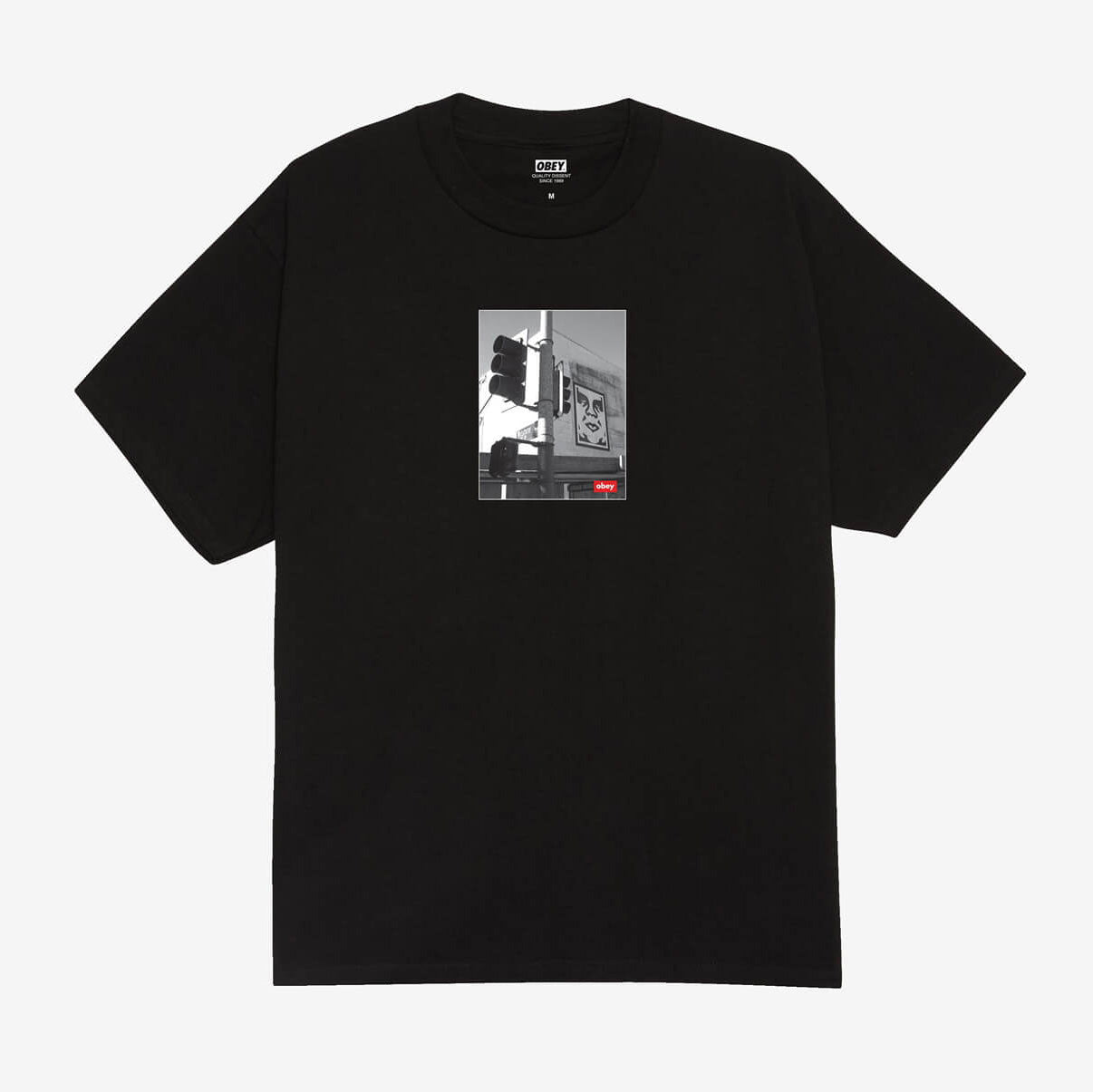 Obey Los Angeles Photo Tee - Black