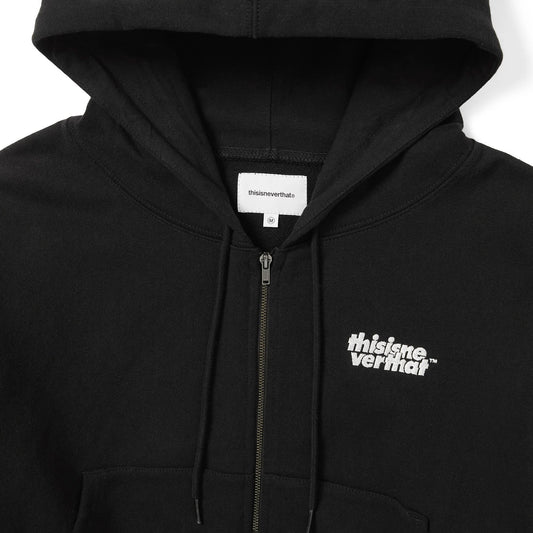 OL-Logo W' Zip Up Hoodie - Black