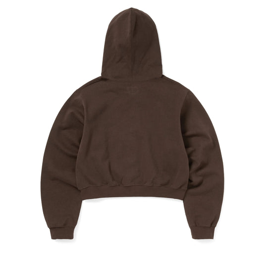 OL-Logo W' Zip Up Hoodie - Dark Chocolate
