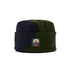 Organic Panel Polar Fleece Beanie - Navy / Olive