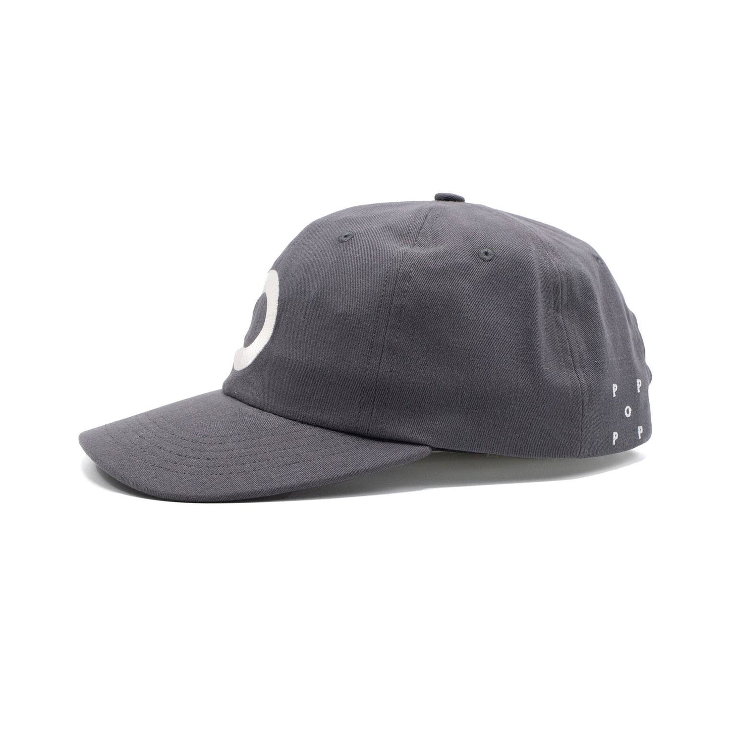 O Six Panel Hat - Charcoal