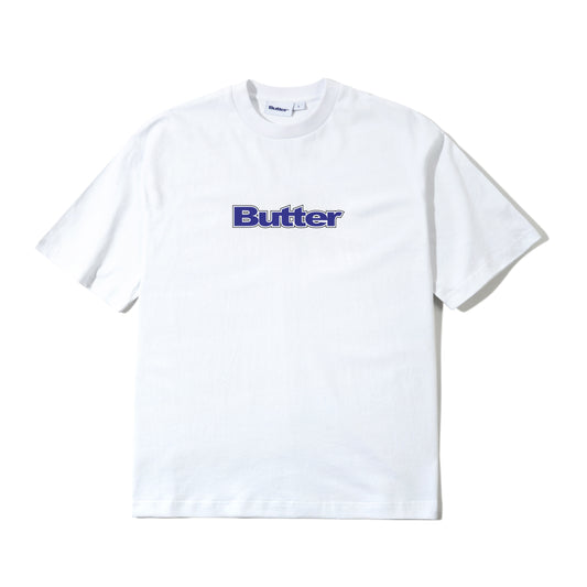 Outline Logo Tee - White