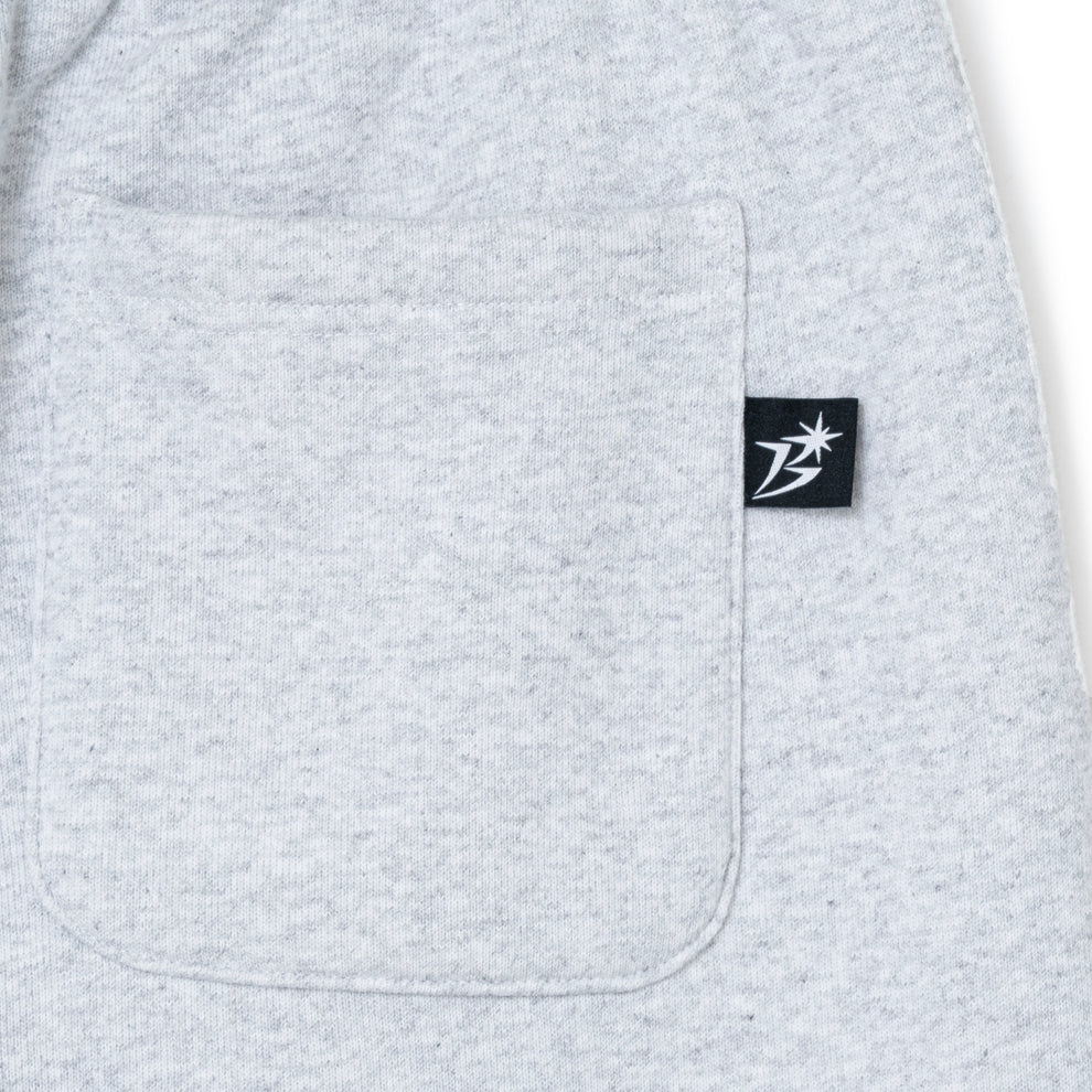 B Logo Sweat Pant - Ash