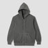 Patch Zip Hood Washed Black