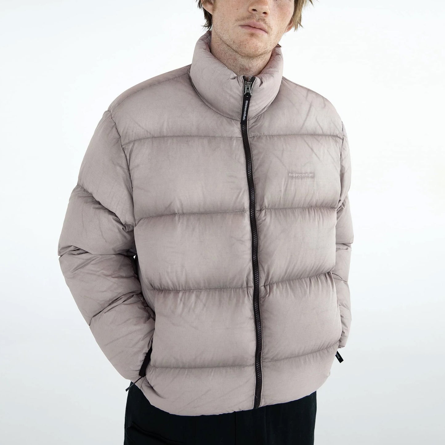 PERTEX Overdyed T Down Jacket - Stone