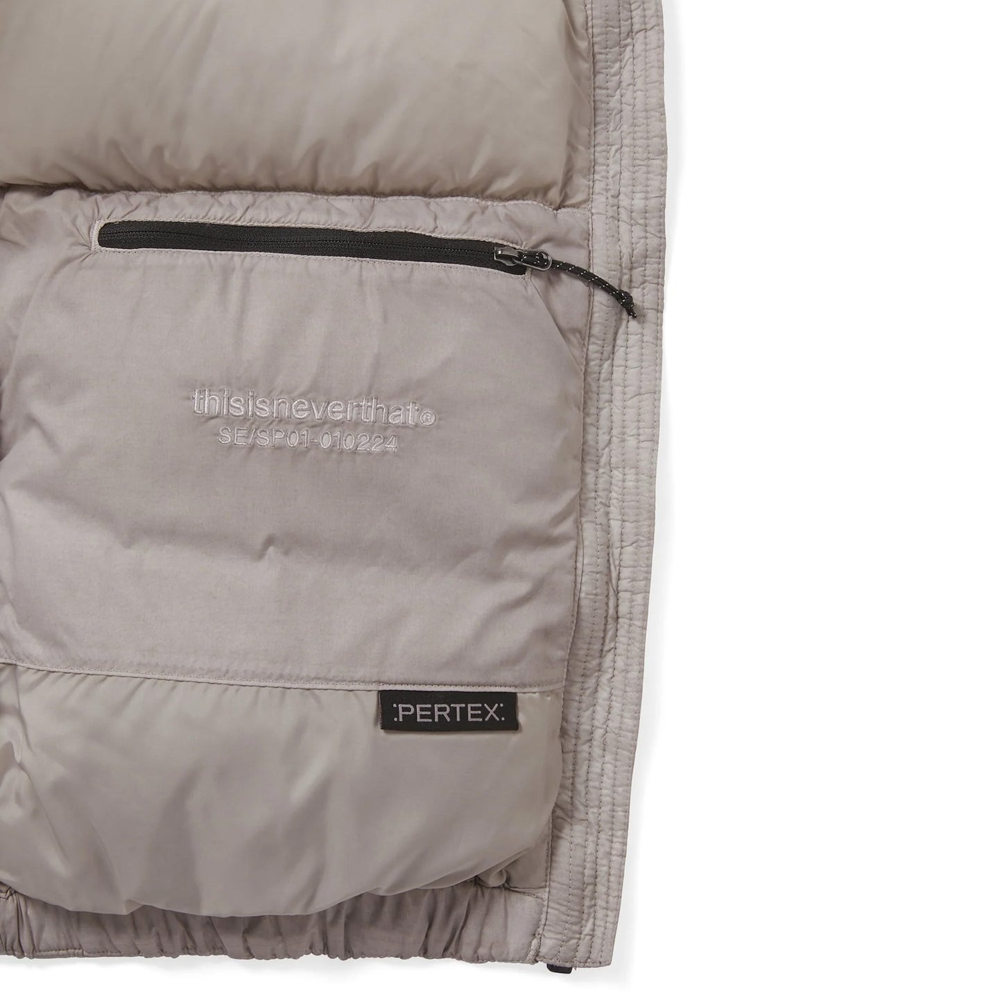 PERTEX Overdyed T Down Jacket - Stone