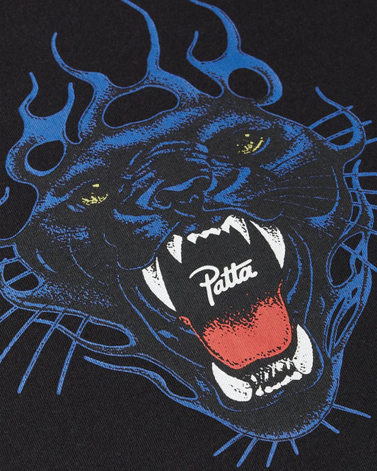 Fire Panther T-Shirt - Black