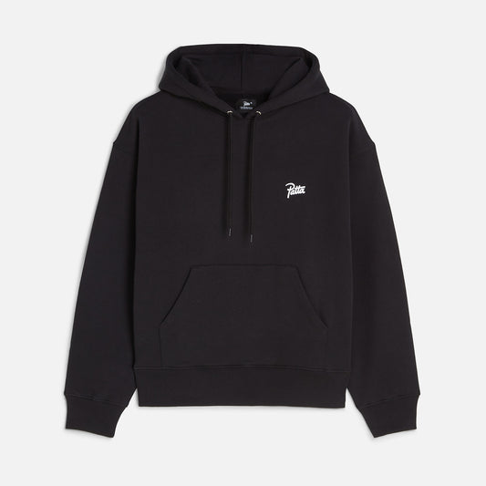 Embroidered Fire Panther Hooded Sweater