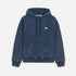 Classic Acid Washed Hooded Sweater - Estate Blue